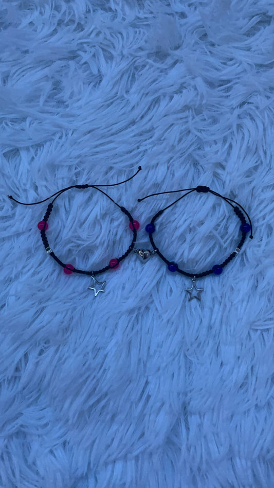 Pulseras a juego de Tv Girl